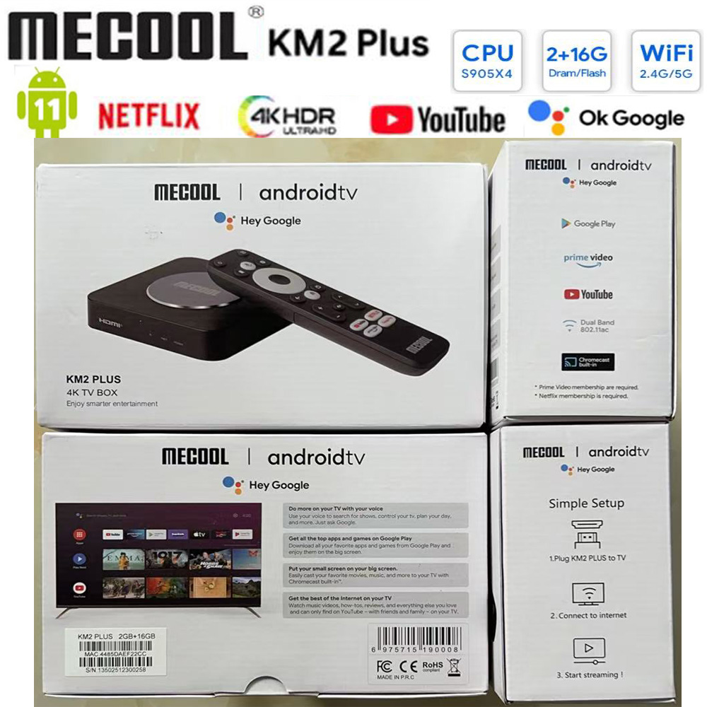 Women Accessories Pandora - [Genuine]Mecool KM2 Plus/Deluxe TV Box 4K