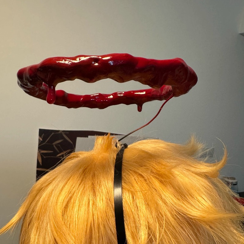 Anime Makima Cosplay Chainsaw  - Women'S Red Accessories ulasan dan harga