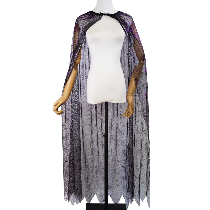 Unisex Halloween Sparkly Shawl - Women'S Clothing And Accessories ulasan dan harga