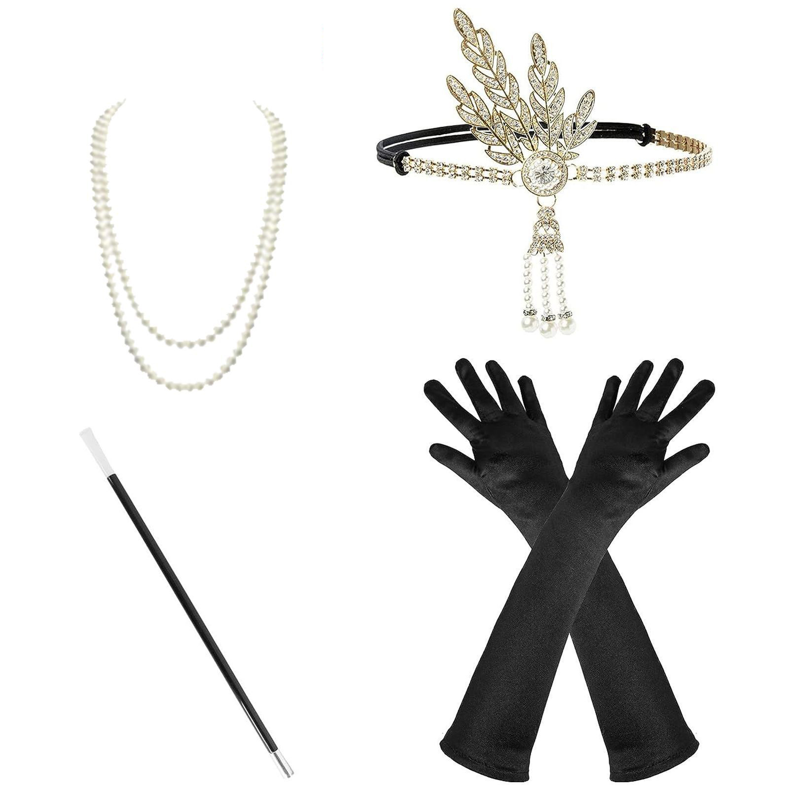 1920s Flapper Accessories Set  - Women'S Accessories In The 1920S ulasan dan harga