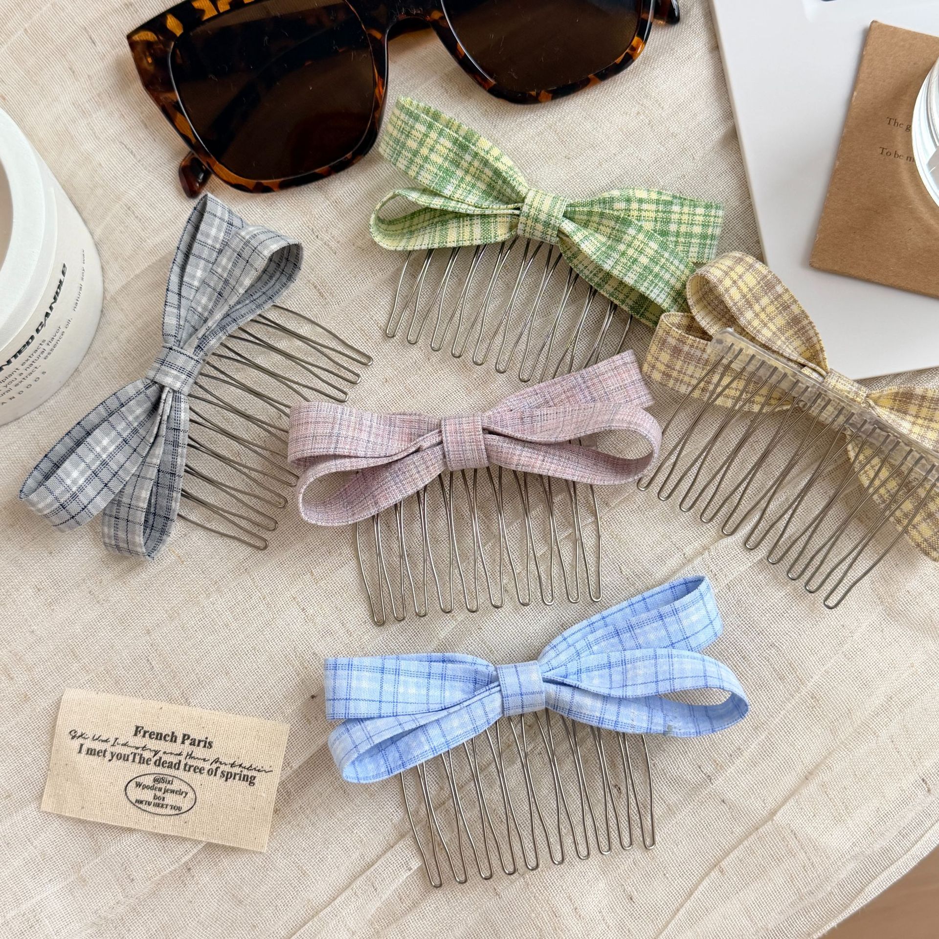 Simple Bow Hairpin For Women C - Women Accessories Shop ulasan dan harga