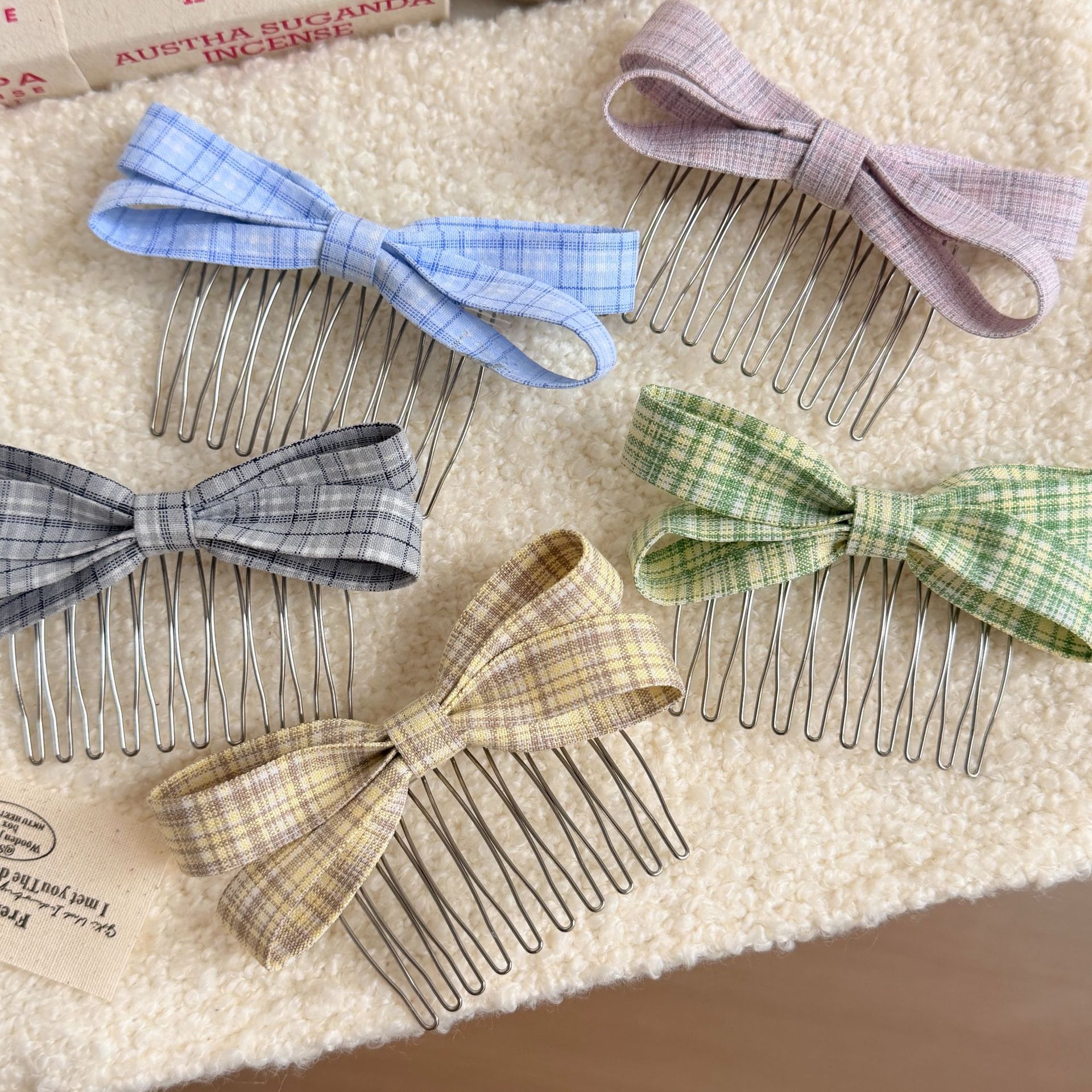 Simple Bow Hairpin For Women C - Women Accessories Shop ulasan dan harga