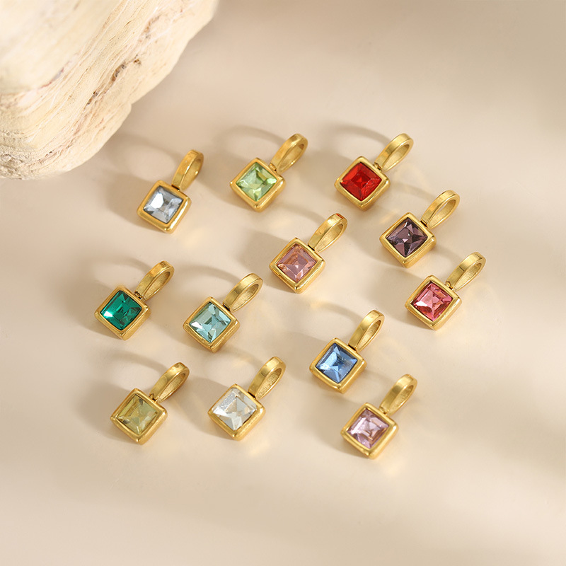 CARLIDANA Dainty Women Birthda - Charm Necklace Dainty ulasan dan harga