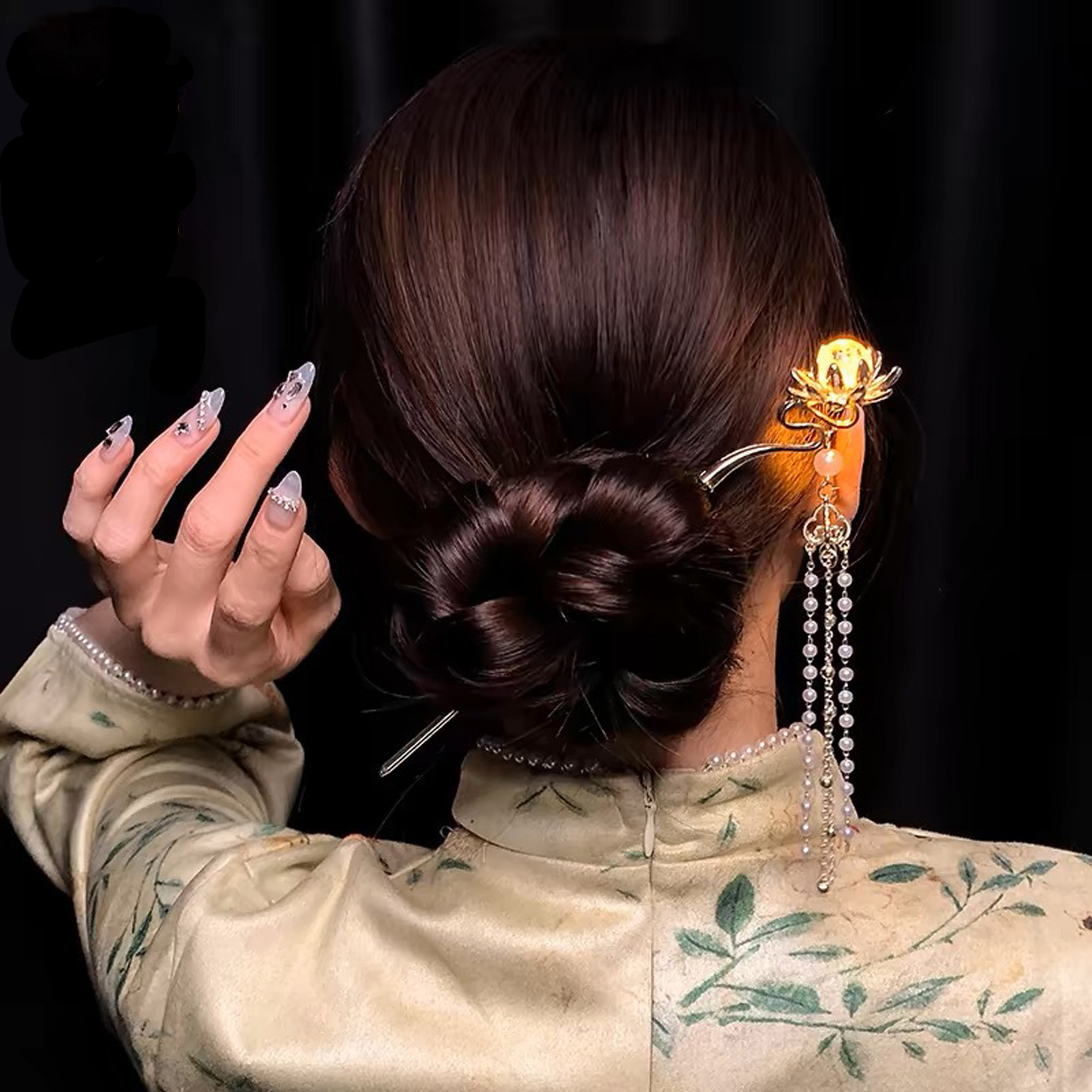Luminous Flower Hairpin Exquis - Women Accessories Shop ulasan dan harga