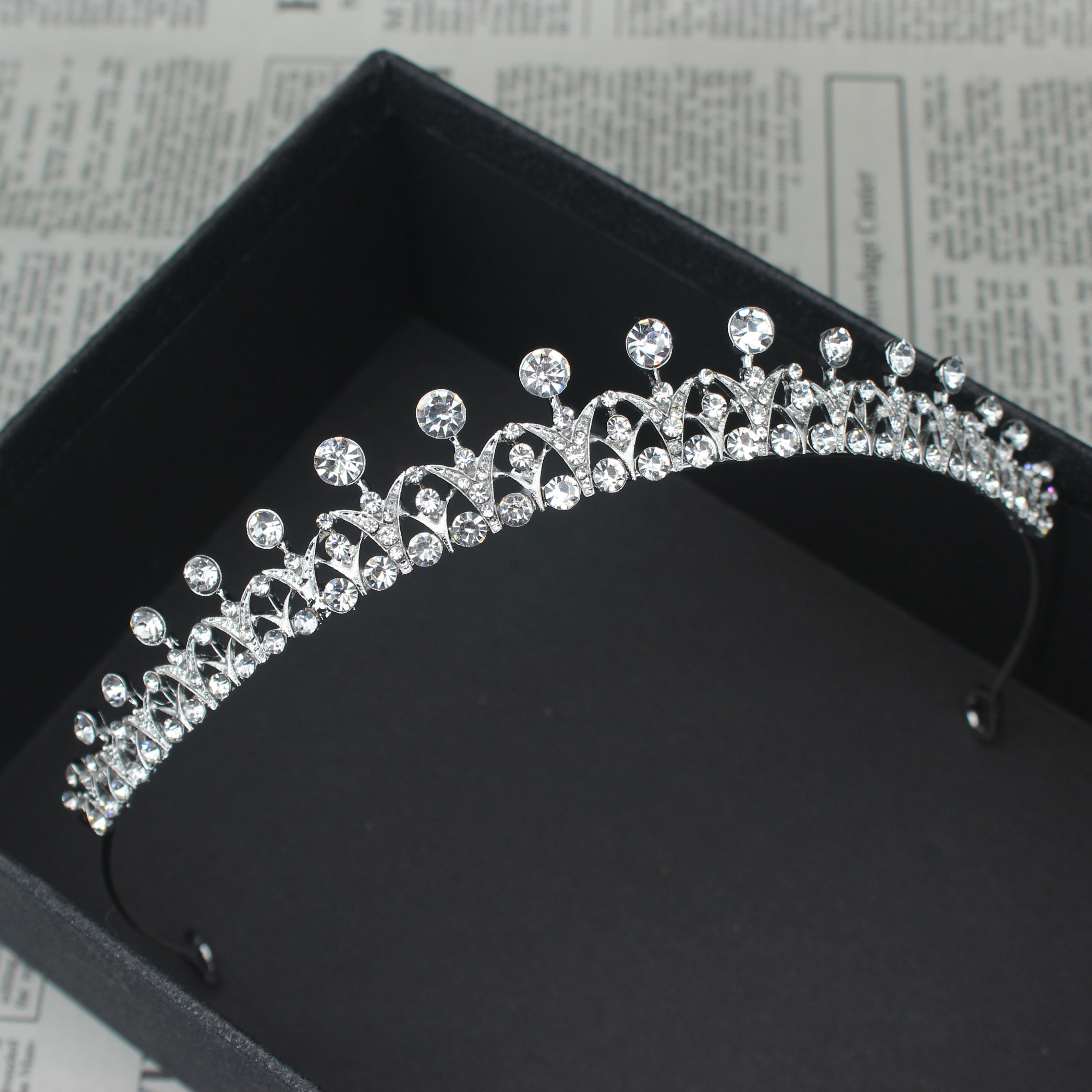 Crystal Wedding Bridal Tiara H - Women'S Wedding Accessories ulasan dan harga