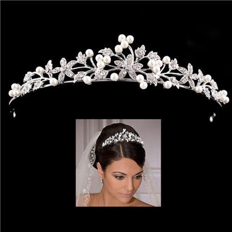 Crystal Wedding Bridal Tiara H - Women'S Wedding Accessories ulasan dan harga