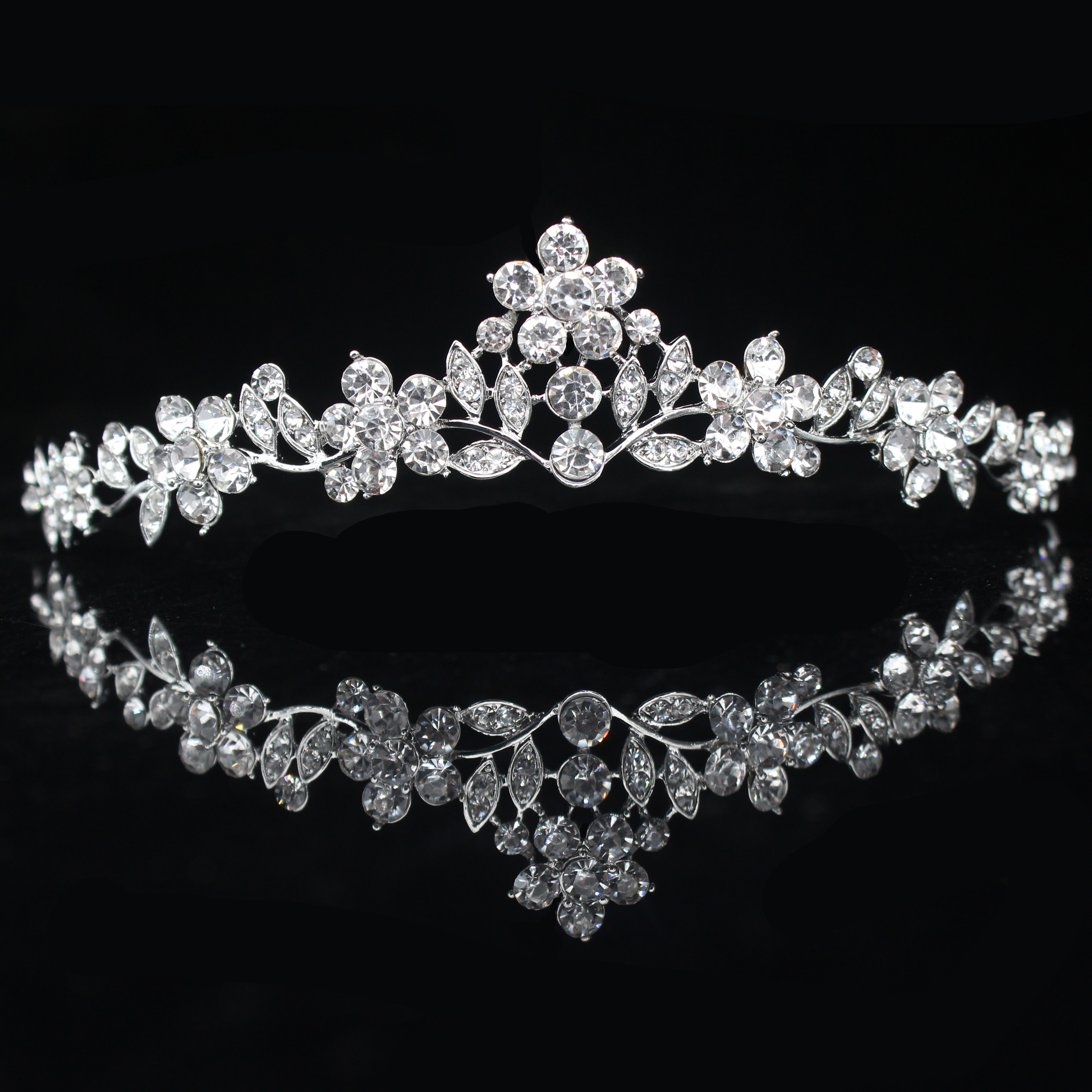 Crystal Wedding Bridal Tiara H - Women'S Wedding Accessories ulasan dan harga