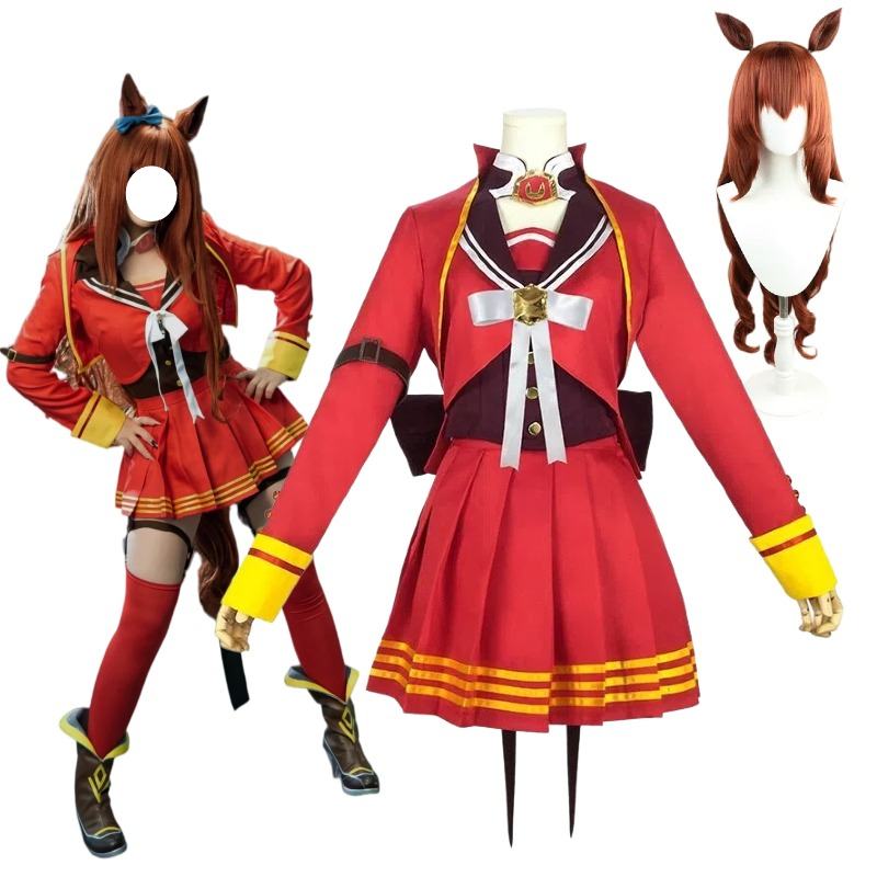 Game Maruzensky Cosplay Horse  - Women'S Red Accessories ulasan dan harga