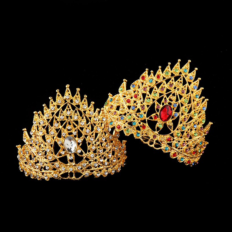 Luxury Thai Crown Rhinestone B - Women'S Wedding Accessories ulasan dan harga