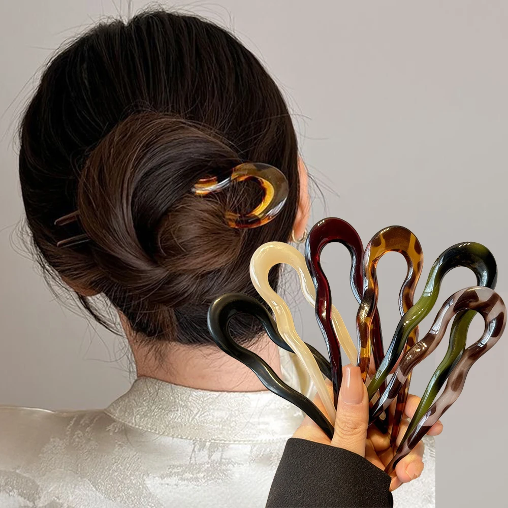 U-Shaped Hair Fork Fashion Tor - Women Accessories Shop ulasan dan harga