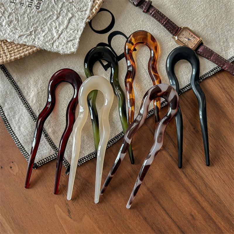 U-Shaped Hair Fork Fashion Tor - Women Accessories Shop ulasan dan harga