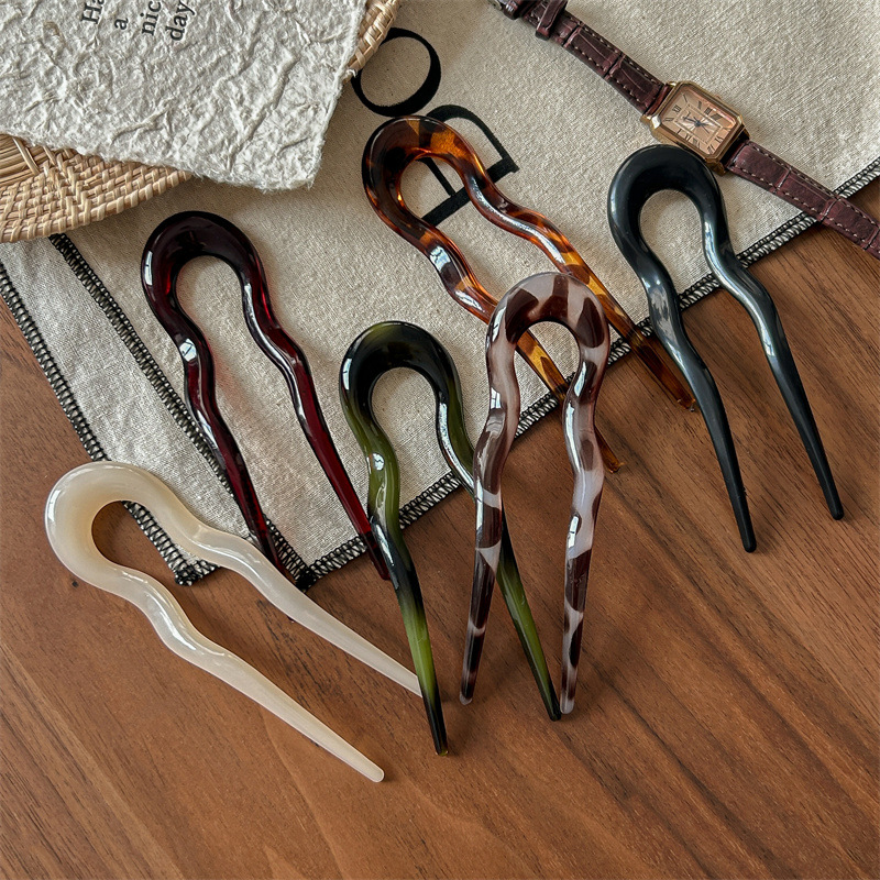 U-Shaped Hair Fork Fashion Tor - Women Accessories Shop ulasan dan harga