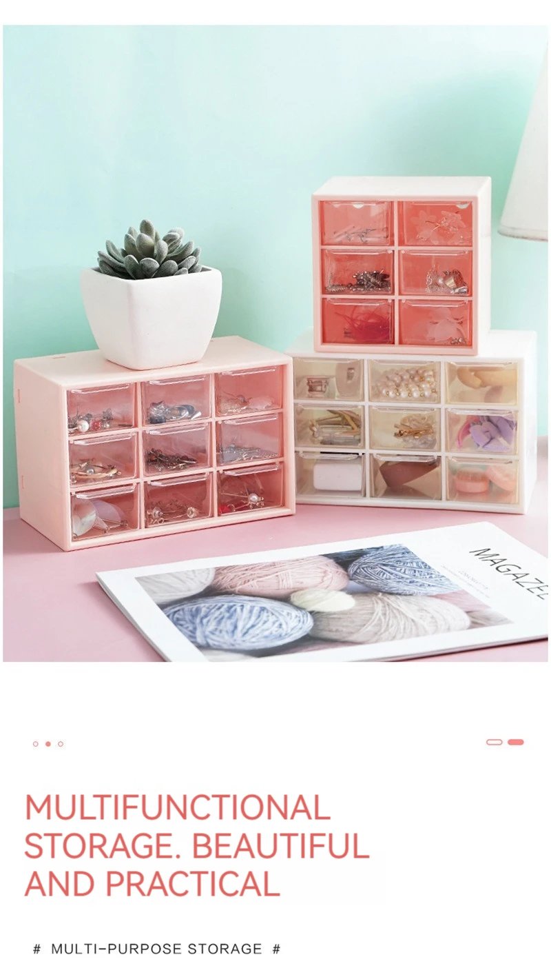 Simple High-Color Desktop Orga - Women Accessories Organizer ulasan dan harga