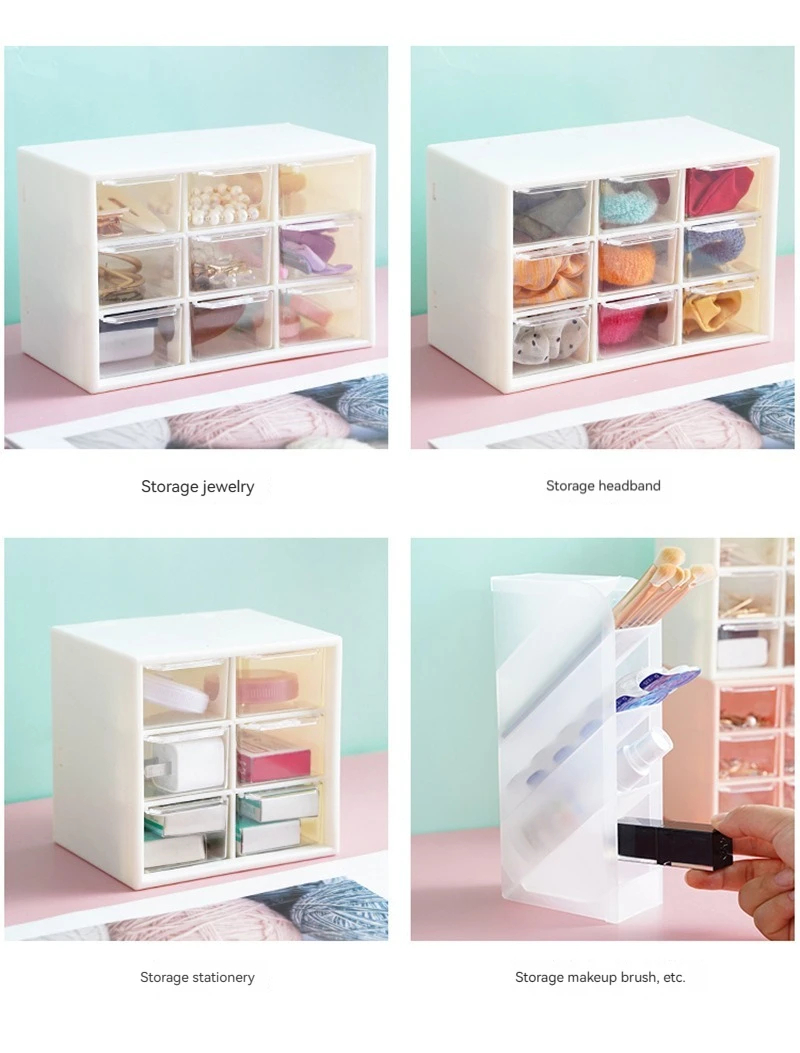 Simple High-Color Desktop Orga - Women Accessories Organizer ulasan dan harga