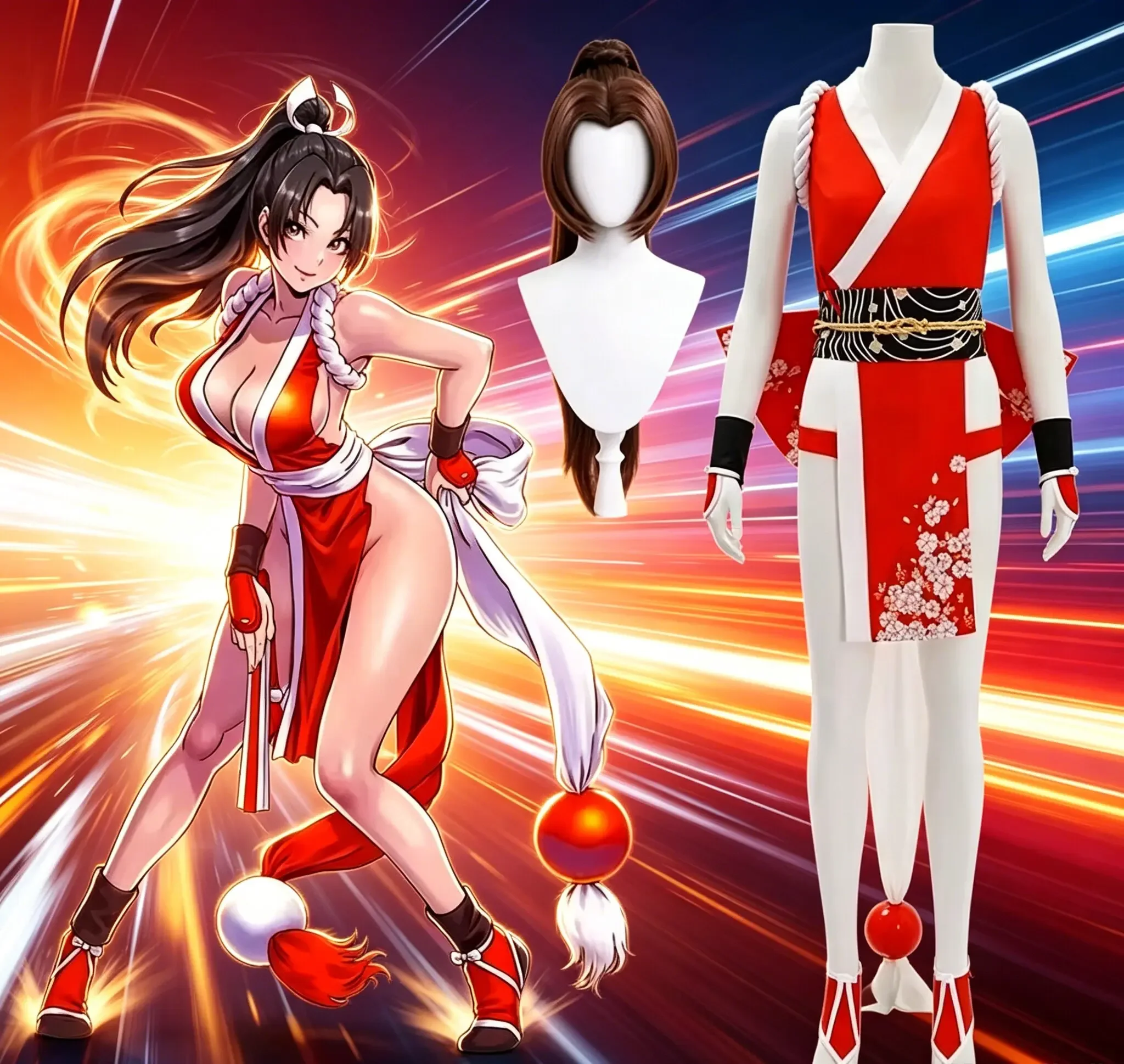 2026 New Women’s Ninja Themed  - Women'S Red Accessories ulasan dan harga
