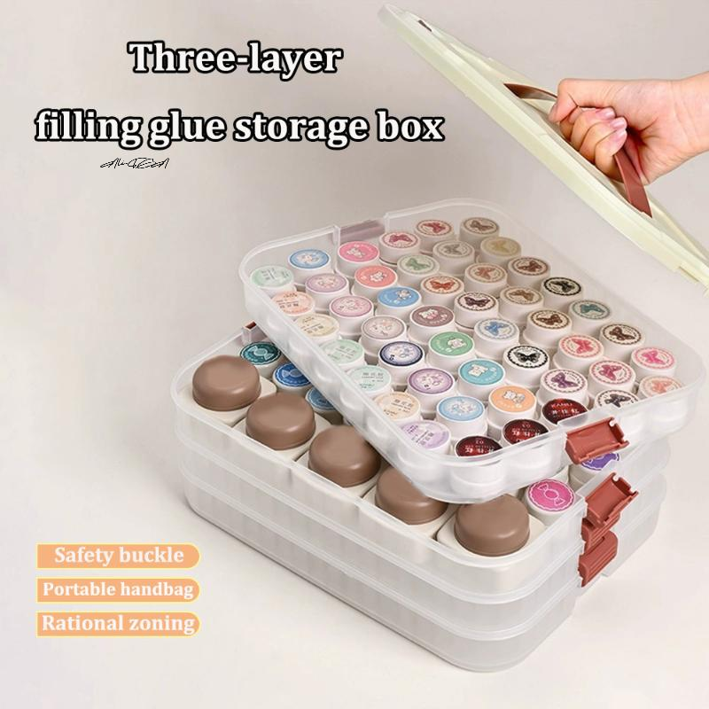 PVC Nail Polish Organizer UV G - Women Accessories Organizer ulasan dan harga