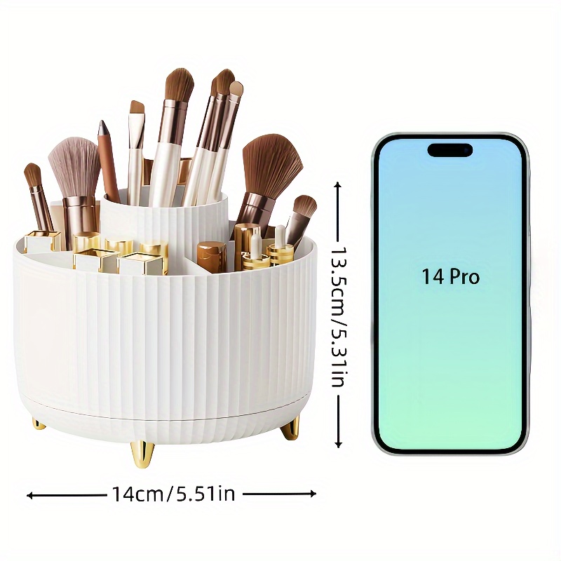 Rotatable Makeup Desktop Cosme - Women Accessories Organizer ulasan dan harga