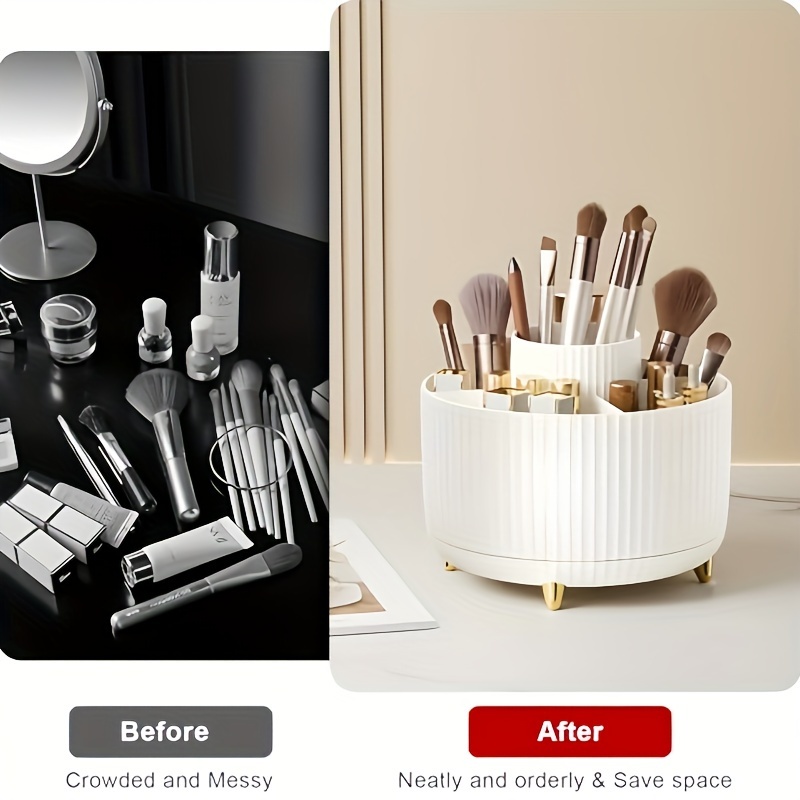 Rotatable Makeup Desktop Cosme - Women Accessories Organizer ulasan dan harga