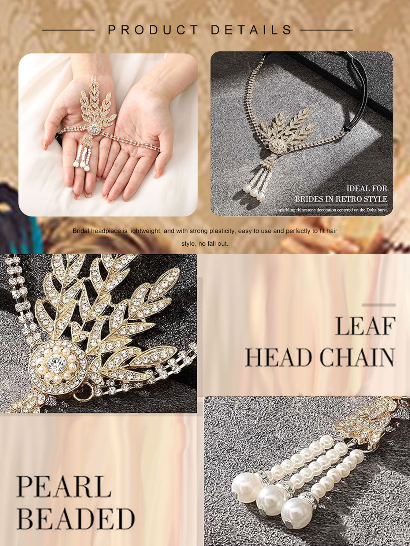 4PCS 1920s Great Gatsby Access - Women'S Accessories In The 1920S ulasan dan harga