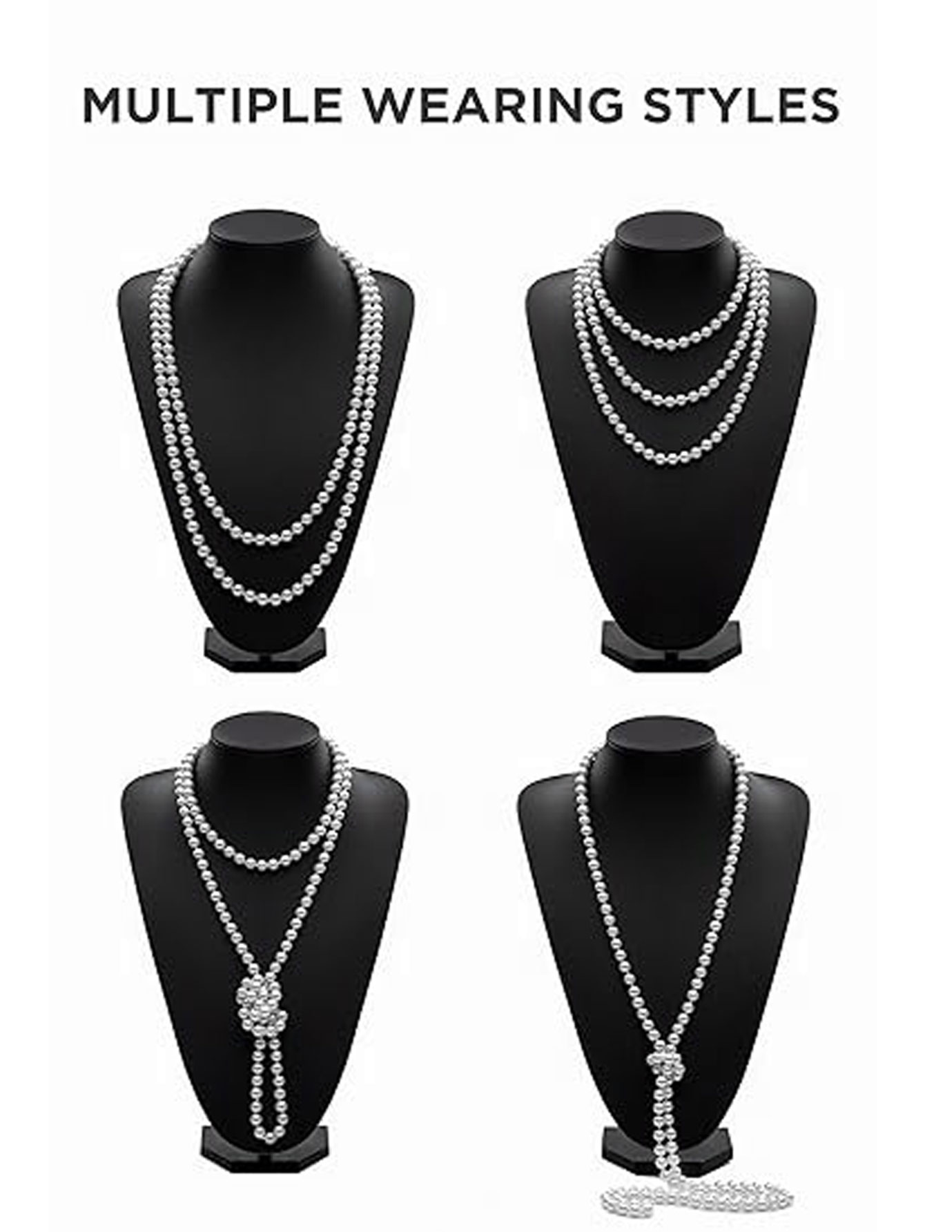4PCS 1920s Great Gatsby Access - Women'S Accessories In The 1920S ulasan dan harga