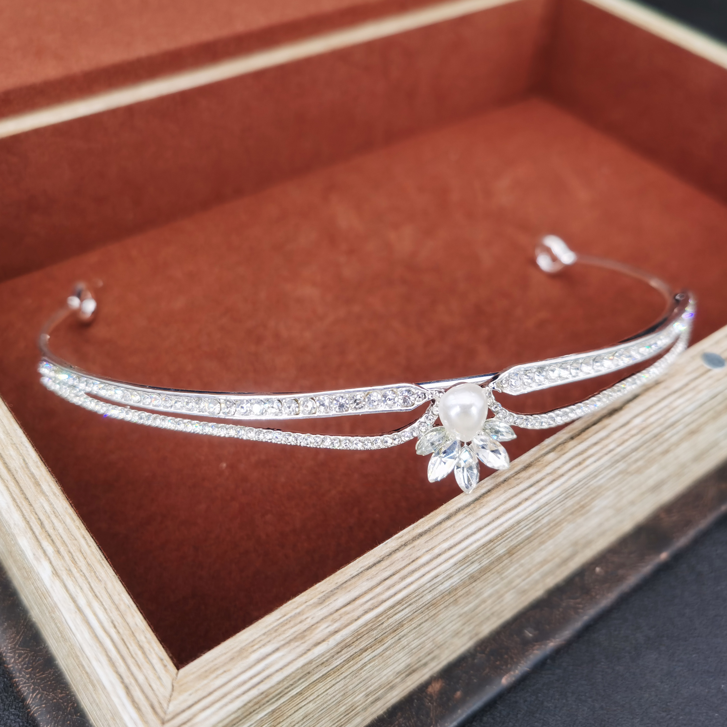 Gorgeous Crystal Bridal Hair T - Women'S Wedding Accessories ulasan dan harga