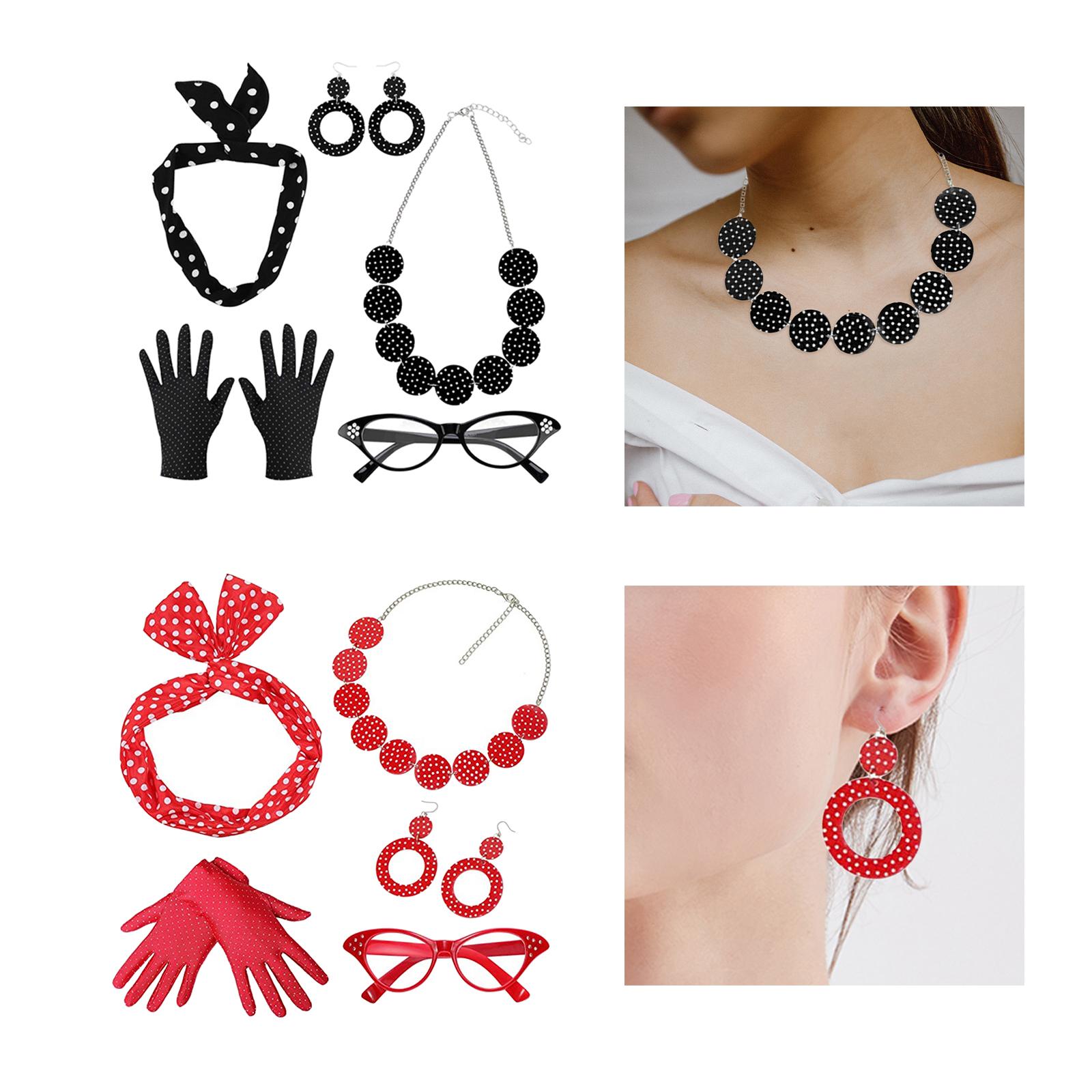 5 Pack 1950S Womens Costume Se - Women'S Accessories In The 1950S ulasan dan harga