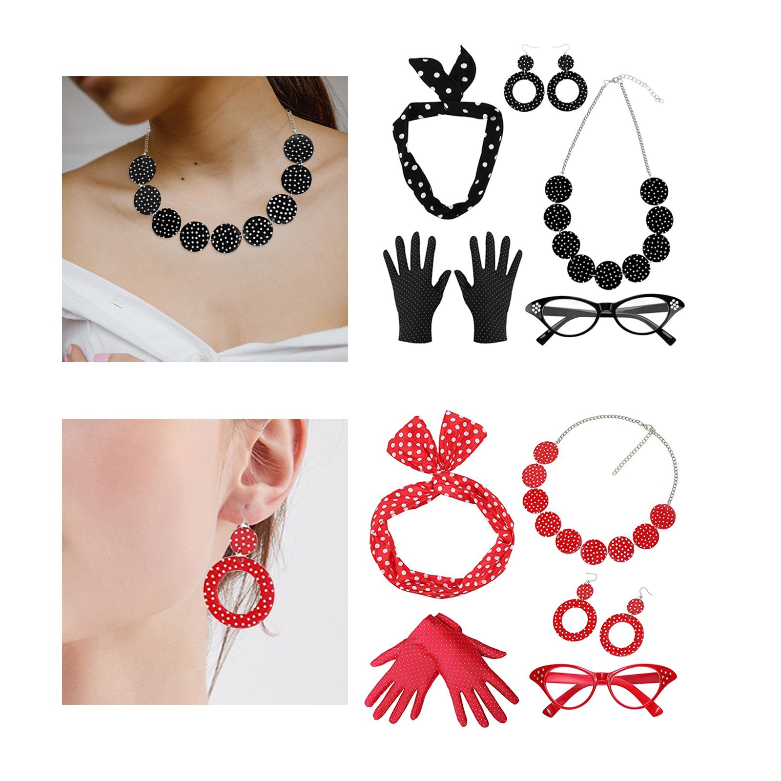 5 Pack 1950S Womens Costume Se - Women'S Accessories In The 1950S ulasan dan harga