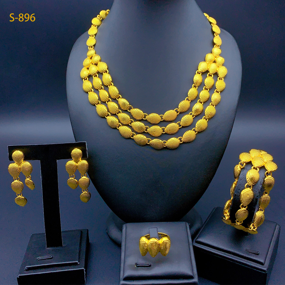 Water Drop Bead Bridal Jewelry - Charm Necklace Dainty ulasan dan harga
