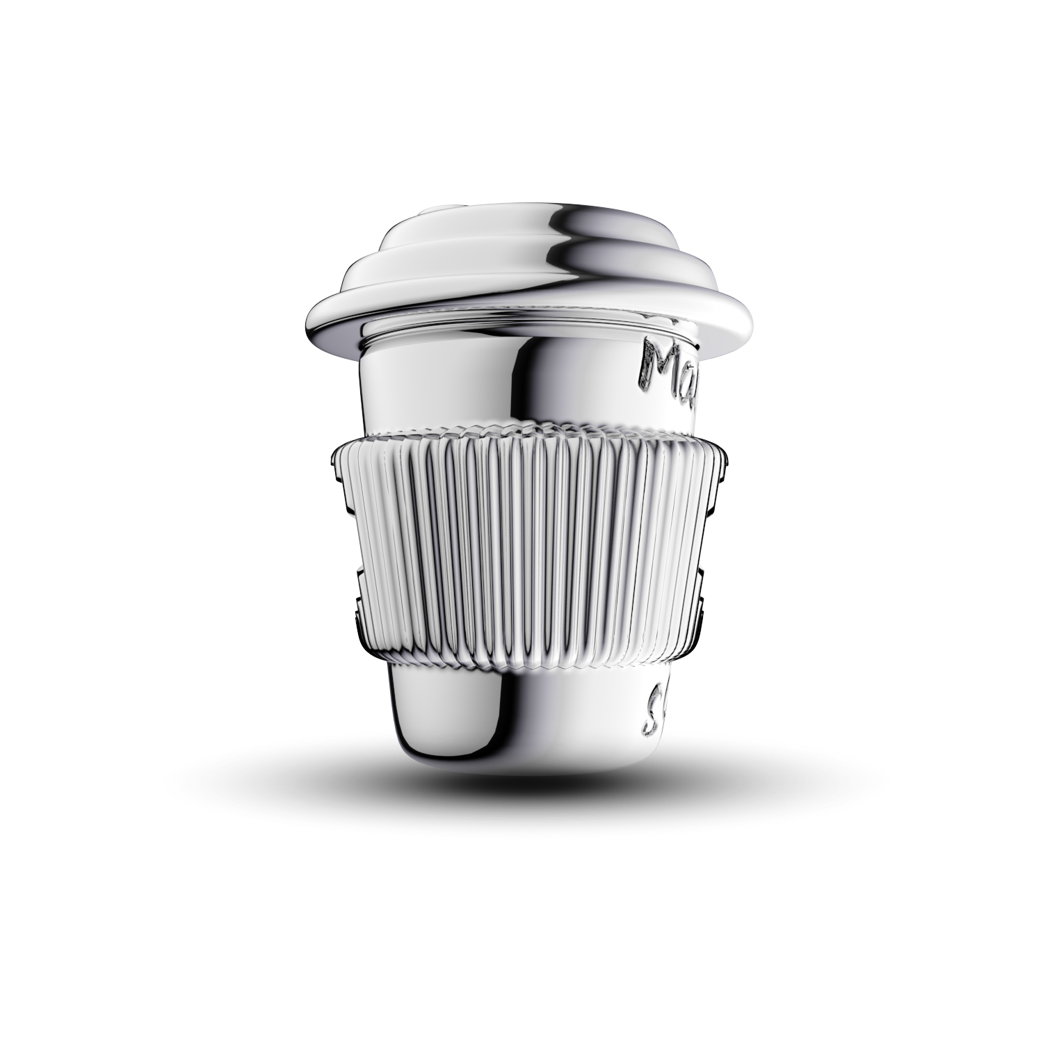 925 Sterling Silver Coffee Cup - Women Accessories Pandora ulasan dan harga