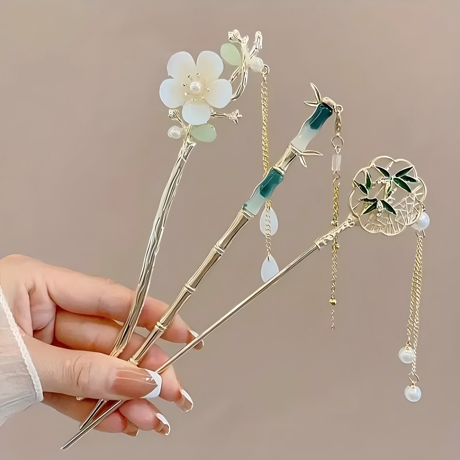1/6pcs Elegant Chinese Style T - Women Accessories Shop Design ulasan dan harga