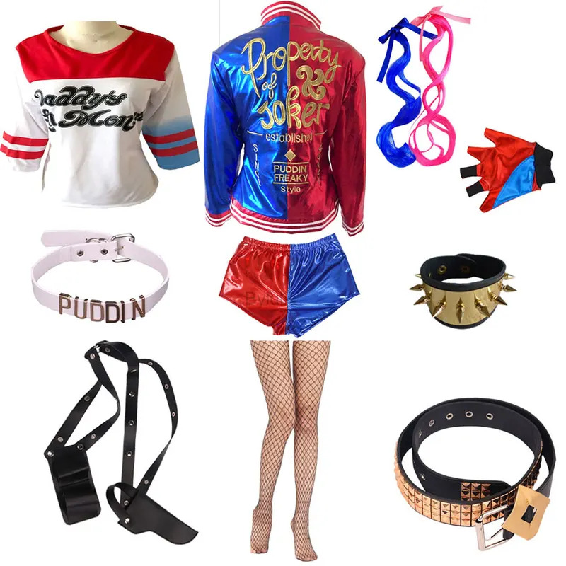 2025 New Cosplay Girls Women Q - Women'S Harley Quinn Accessories ulasan dan harga