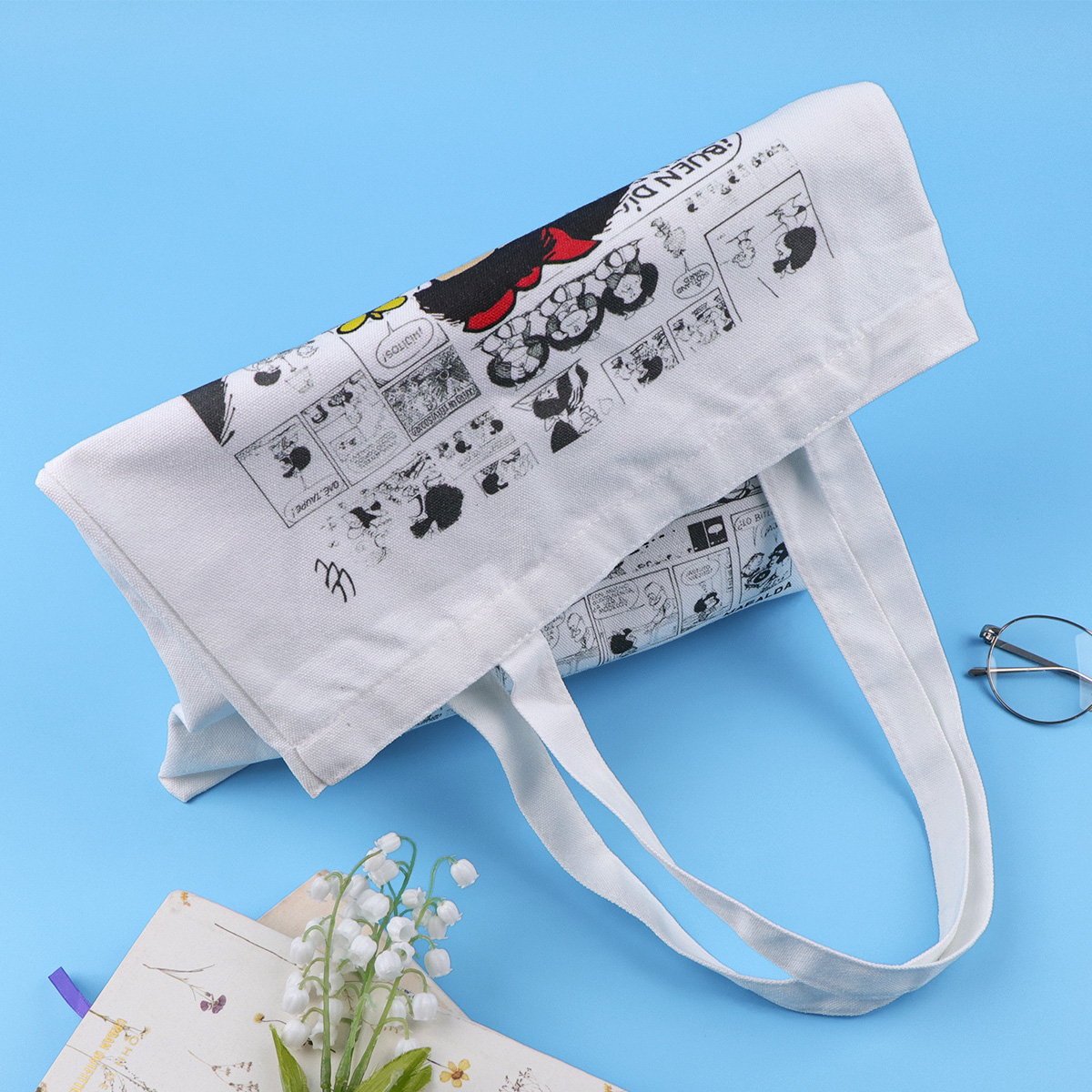 Fashion Canvas Tote Bag Women  - Women Accessories Shop ulasan dan harga