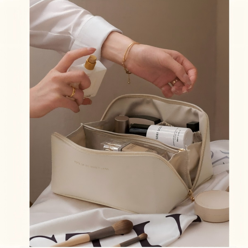 Large Capacity Waterproof Make - Women Accessories Organizer ulasan dan harga