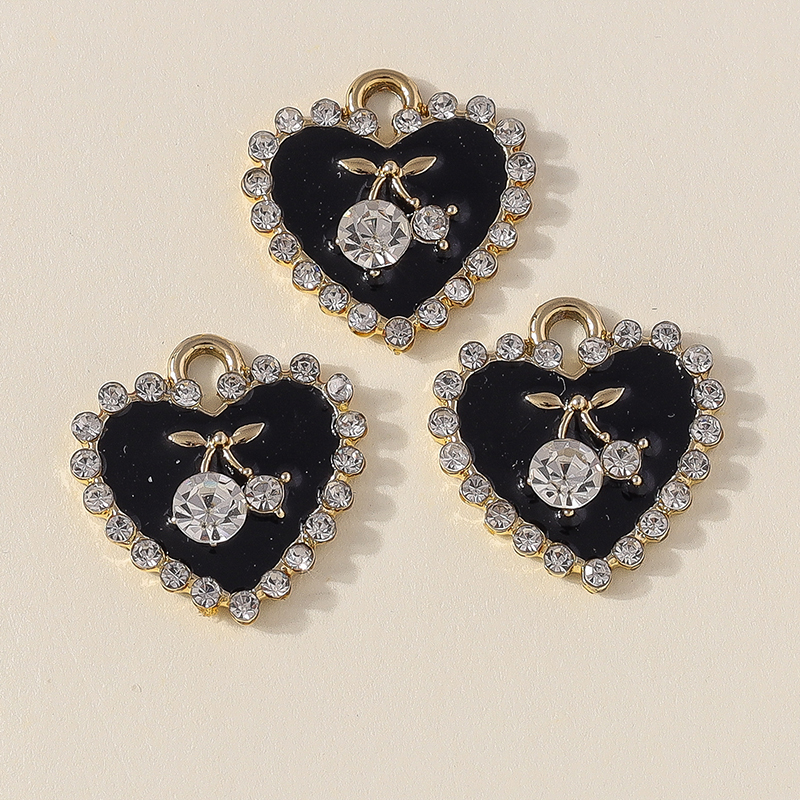Leslie 10pcs 15*16mm Dainty Cr - Charm Necklace Dainty ulasan dan harga