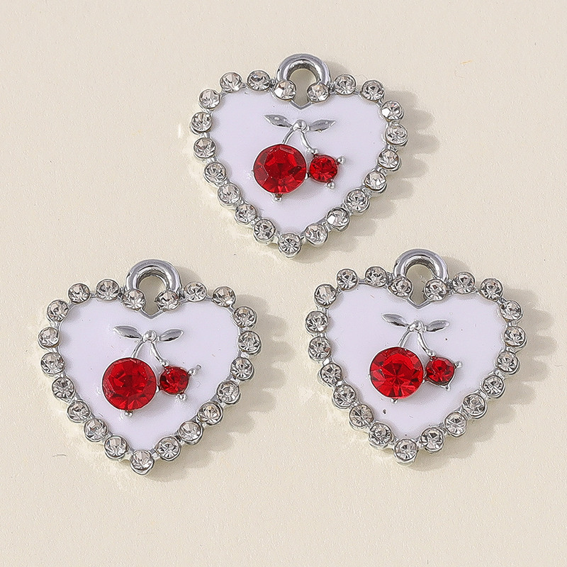 Leslie 10pcs 15*16mm Dainty Cr - Charm Necklace Dainty ulasan dan harga