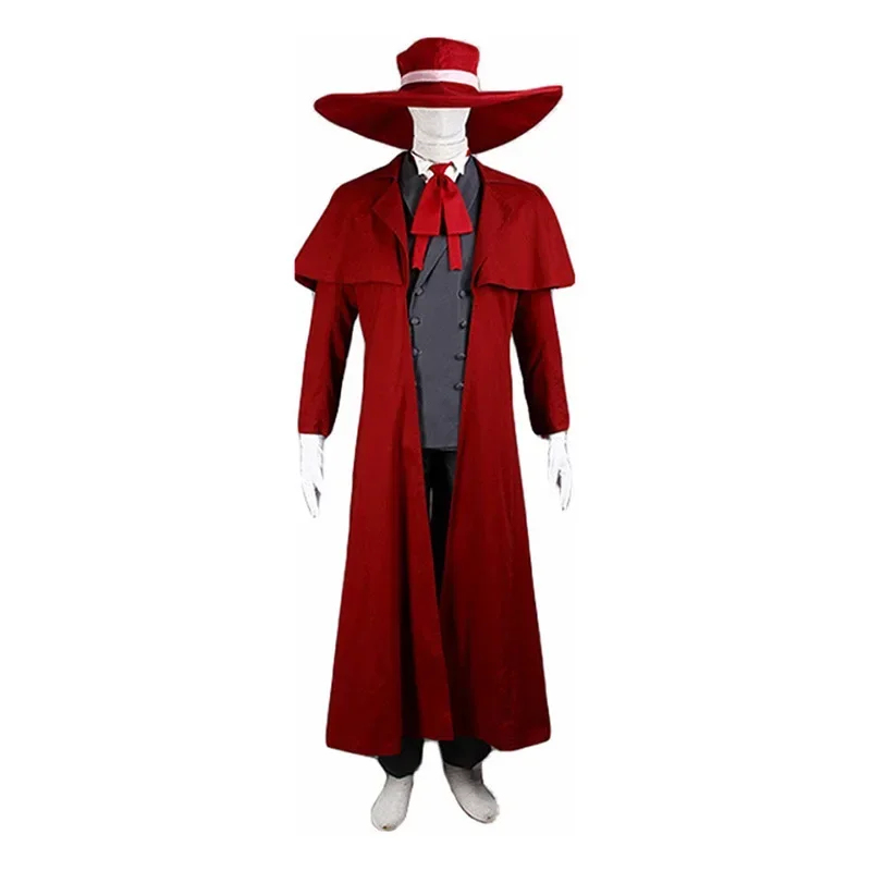 Anime Hellsing Alucard Cosplay - Women'S Red Accessories ulasan dan harga