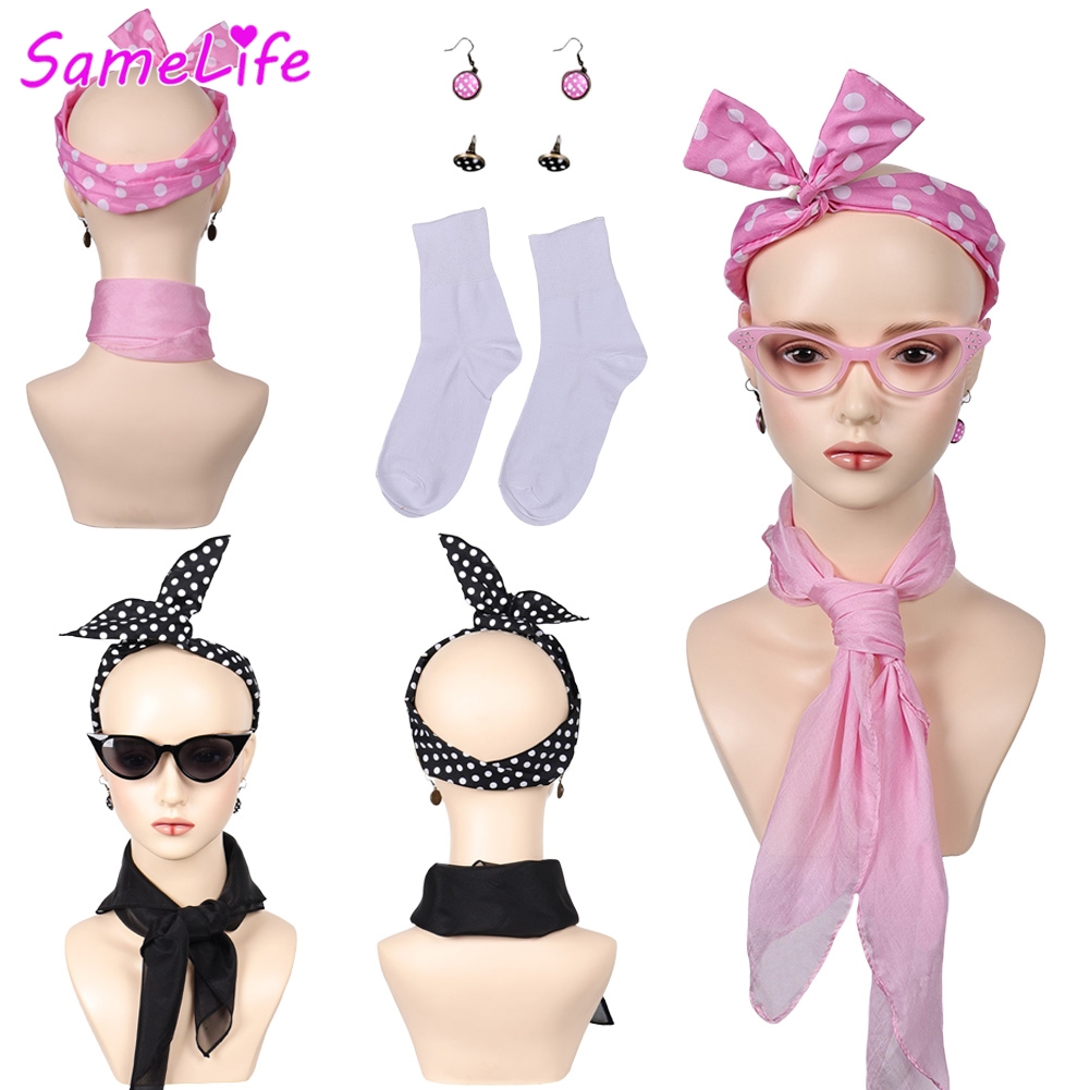 Movie Grease 1950s Pink Ladies - Women'S Accessories In The 1950S ulasan dan harga