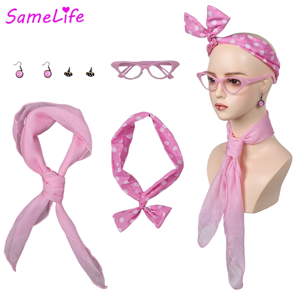 Movie Grease 1950s Pink Ladies - Women'S Accessories In The 1950S ulasan dan harga