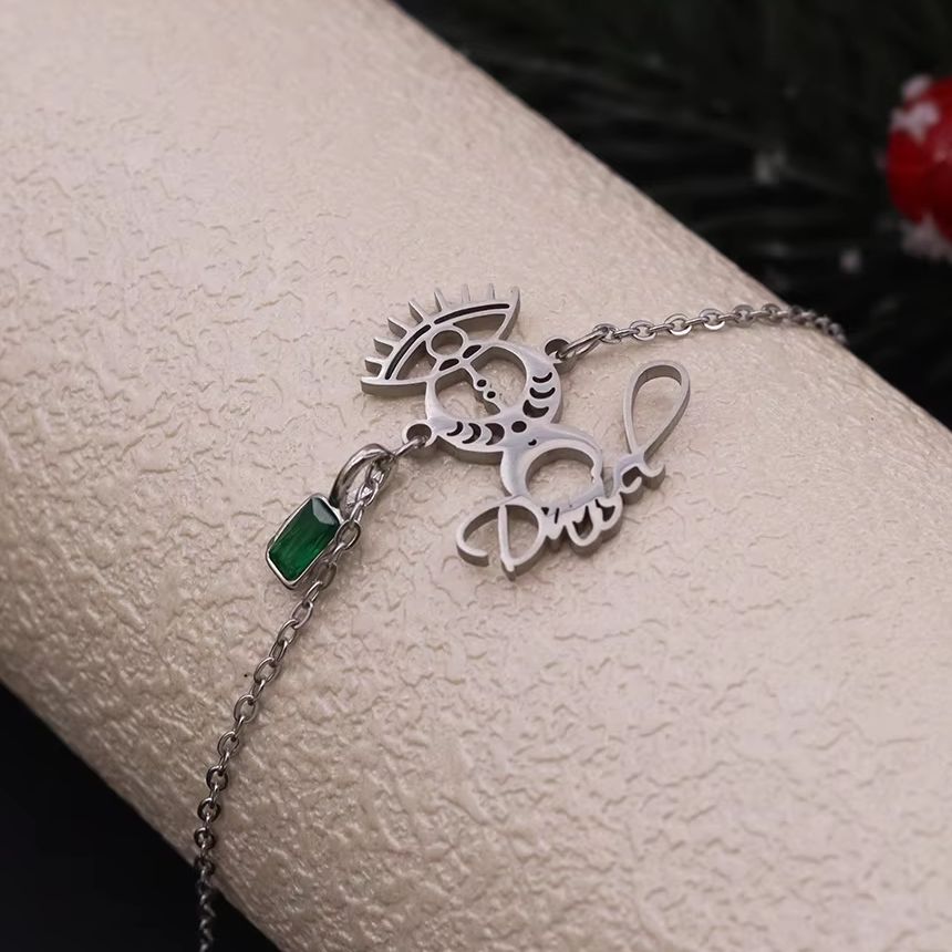 Todorova Custom Name Evil Eye  - Evil Eye Bracelet ulasan dan harga