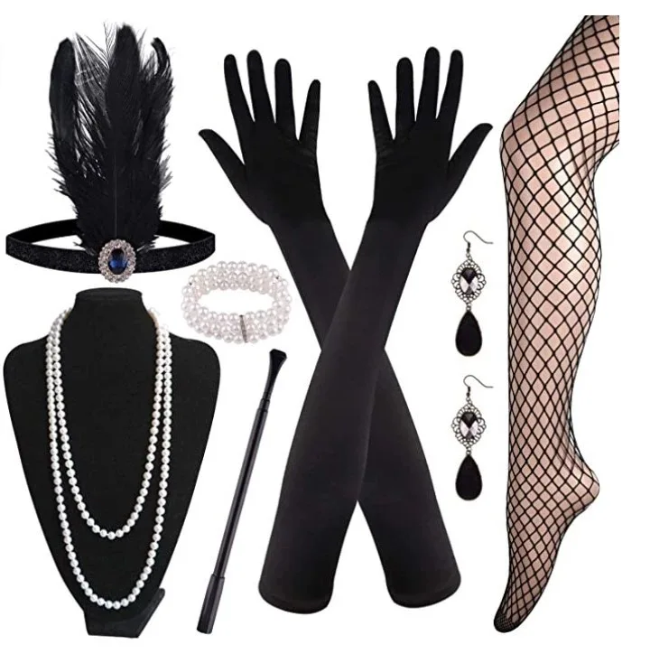 1920s Retro Gatsby Makeup Ball - Women'S Accessories In The 1920S ulasan dan harga