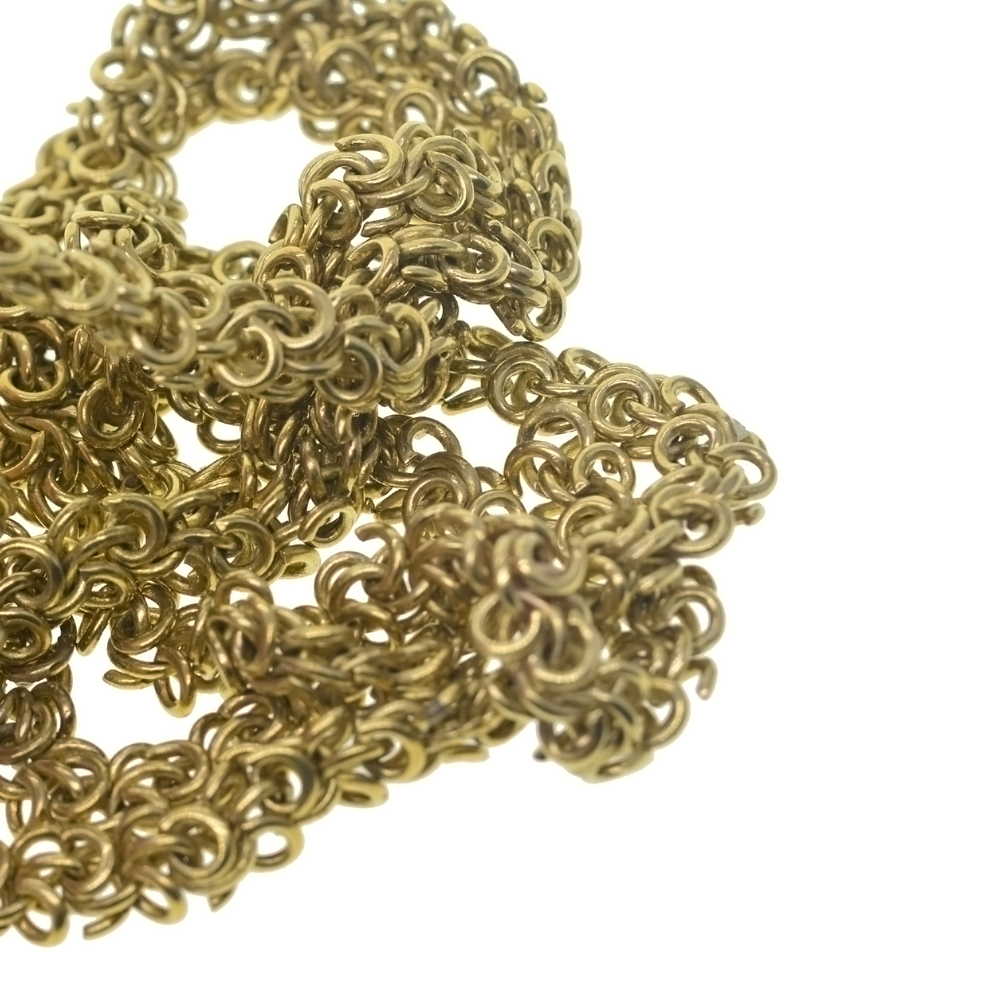 1 meter brass  9mm oval Byzant - Wallet Chain Bag ulasan dan harga