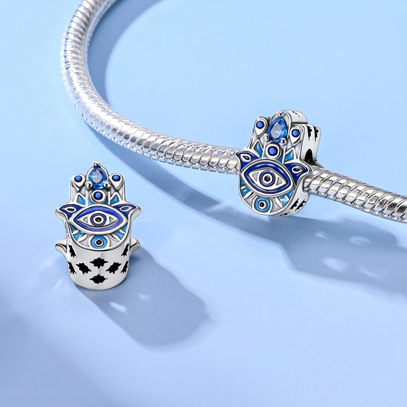 925 Sterling Silver Eye of Pro - Evil Eye Bracelet ulasan dan harga