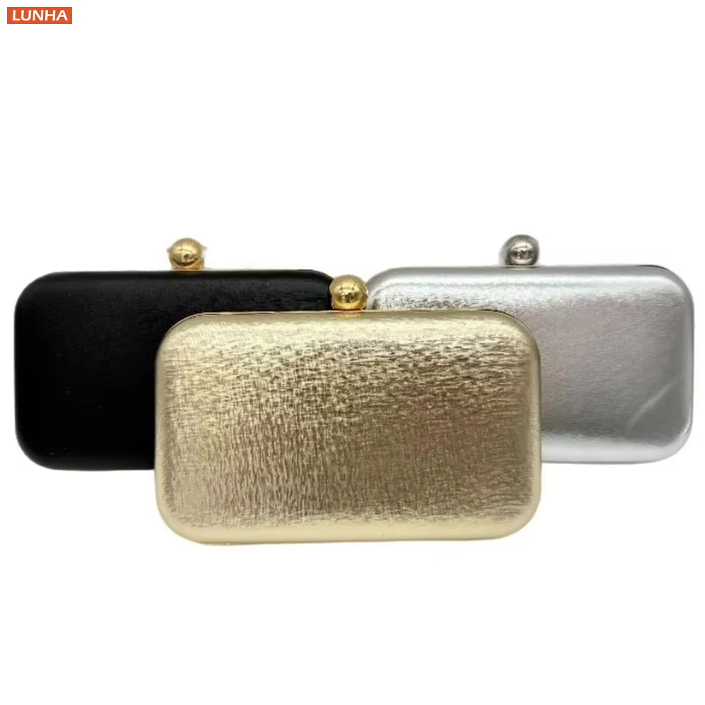 Evening Bags Vintage Metallic  - Wallet Chain Bag ulasan dan harga