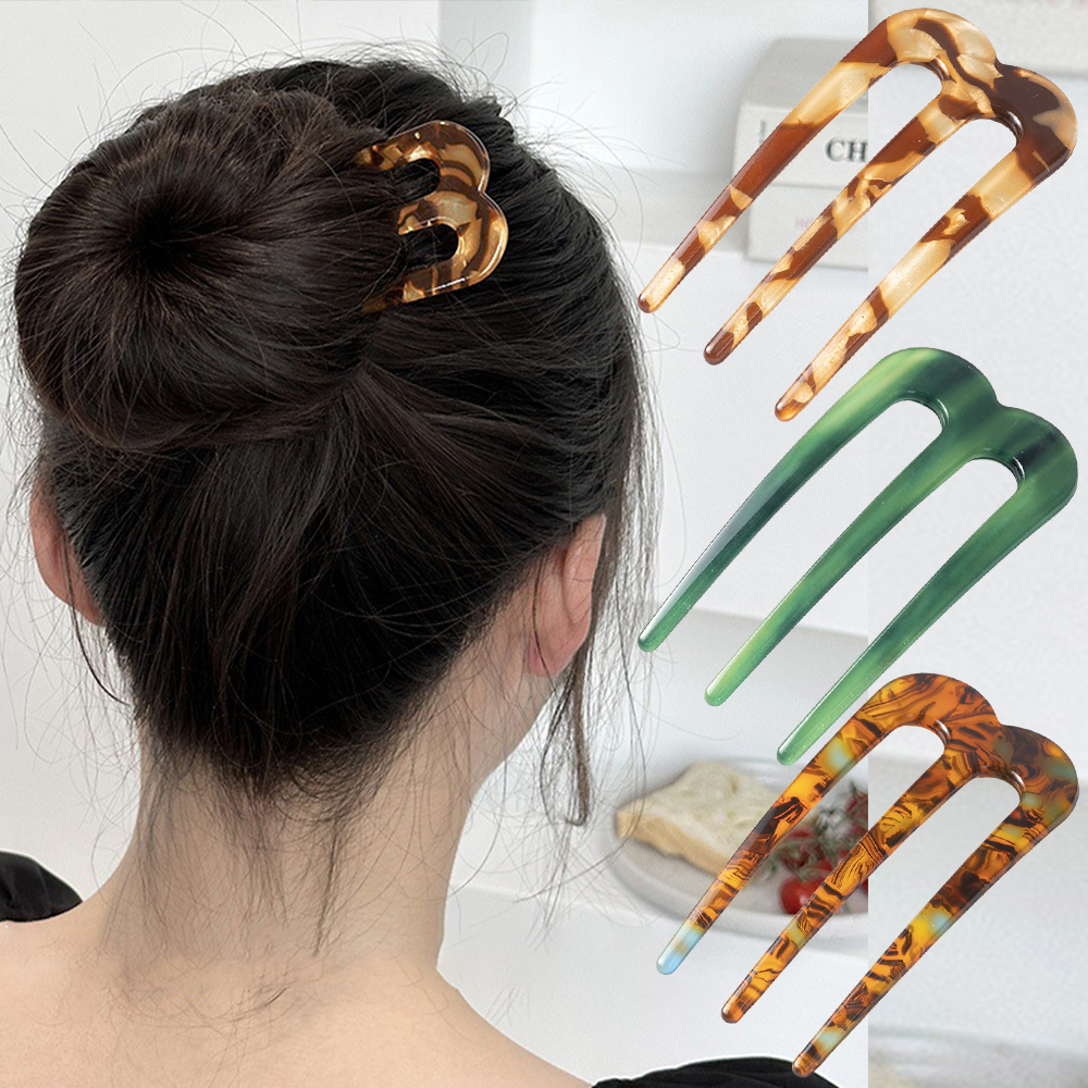 Acetic Acid Hair Forks Three T - Women Accessories Shop ulasan dan harga