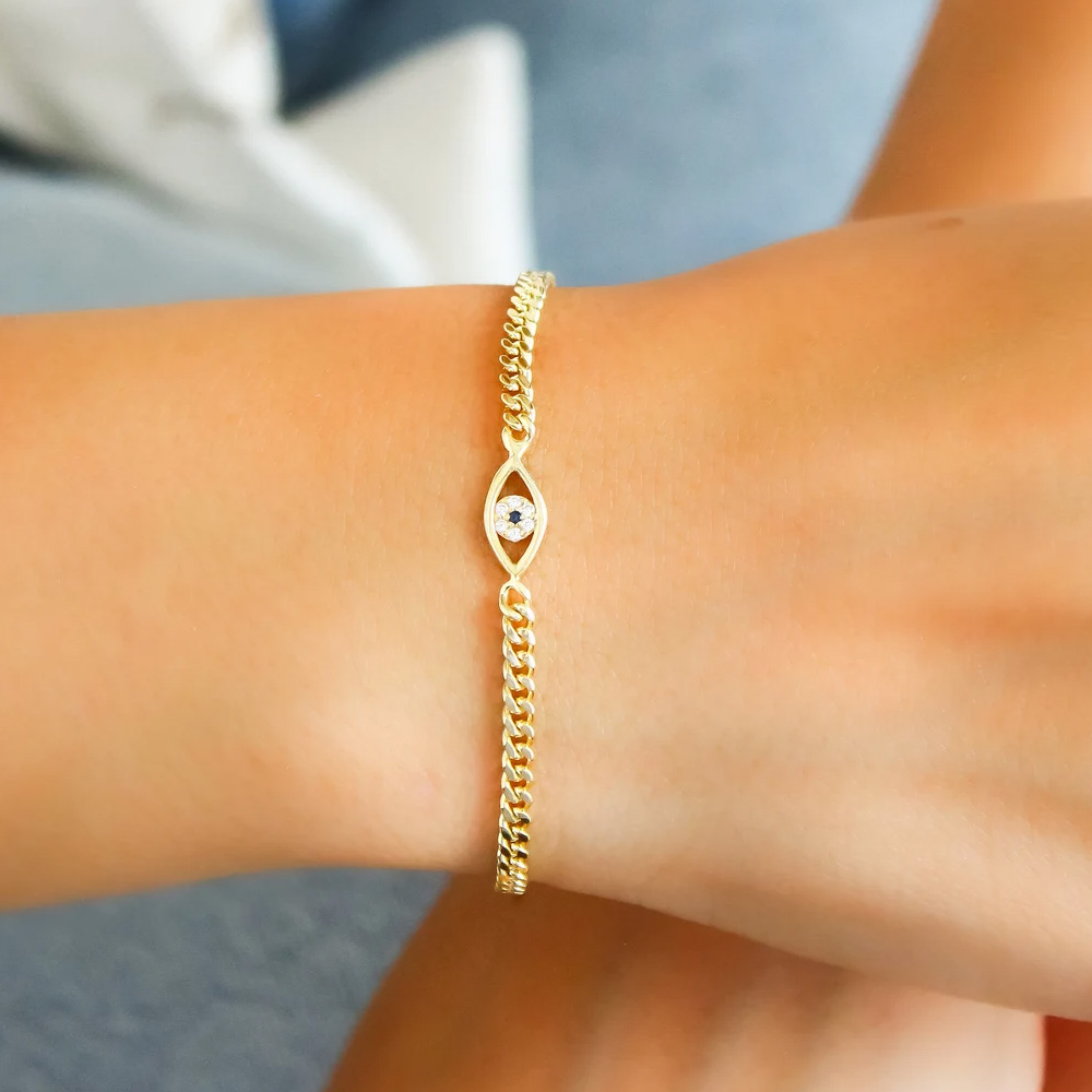 Stonefans Simple Evil Eye Brac - Evil Eye Bracelet ulasan dan harga