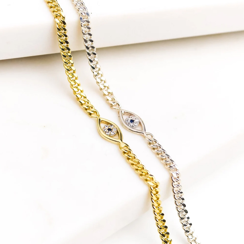 Stonefans Simple Evil Eye Brac - Evil Eye Bracelet ulasan dan harga