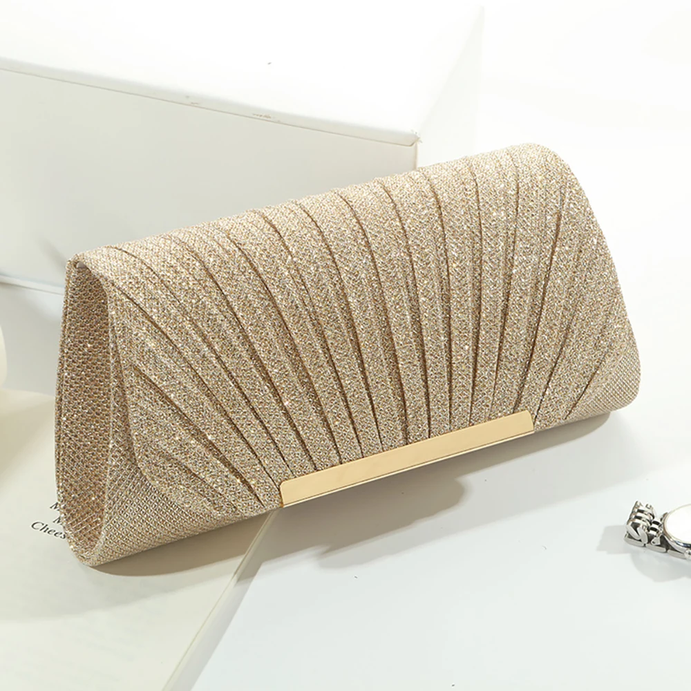 Women Evening Clutch Bag Femal - Wallet Chain Bag ulasan dan harga