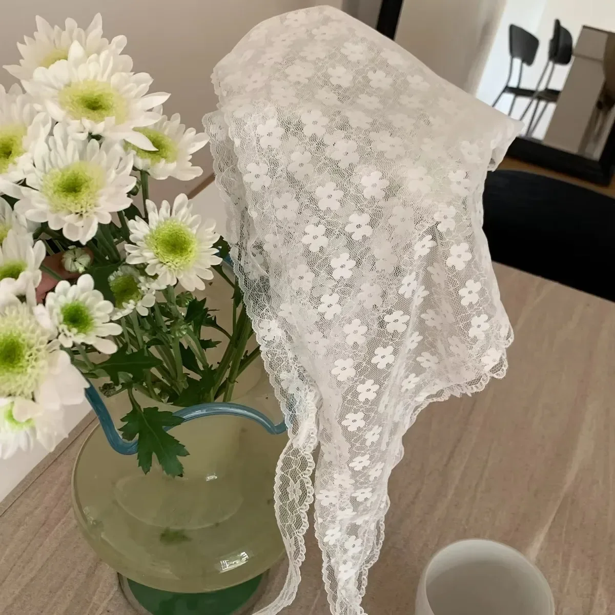 Elegant Lace Neck Scarf for Wo - Women Accessories Shop Design ulasan dan harga