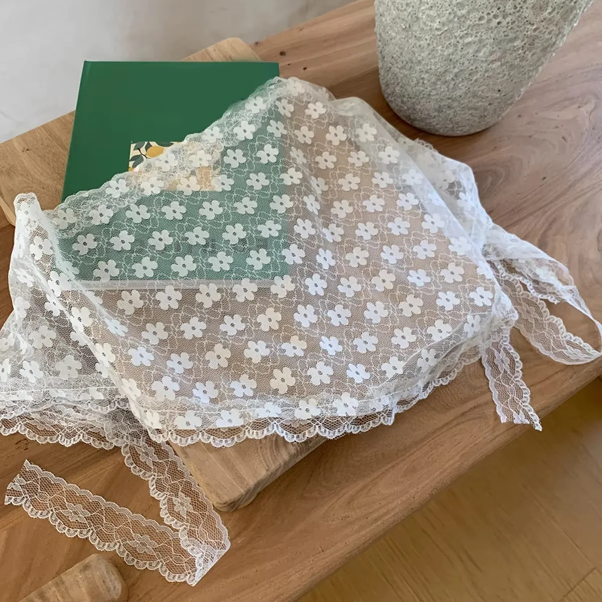 Elegant Lace Neck Scarf for Wo - Women Accessories Shop Design ulasan dan harga