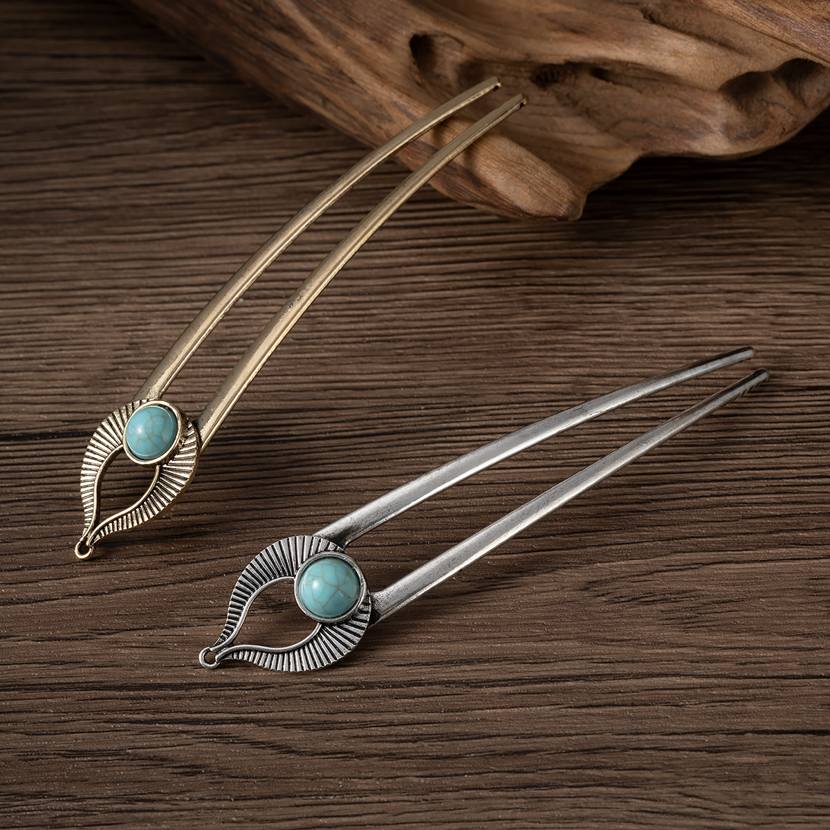 Egypt Turquoise U Shape Hair F - Women Accessories Shop ulasan dan harga